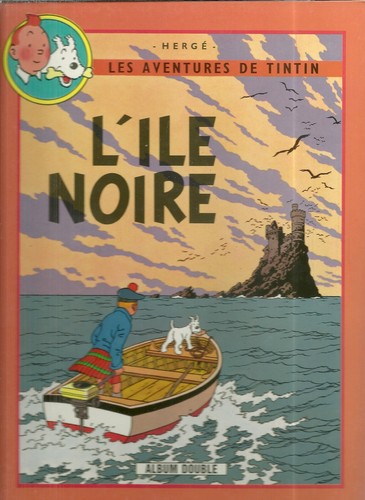 Double tintin l île - bd,