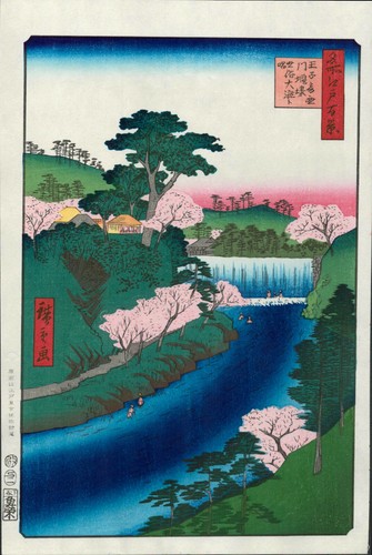 Véritable estampe japonaise - estampe,