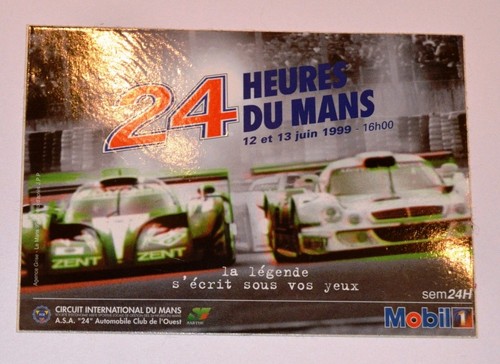 Autocollant affiche des - , 24h