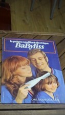 PLV BABYLISS ANNEES 70 PEIGNE SOUFFLANT BROSSE SALON COIFFURE ESTHETIQUE PUB