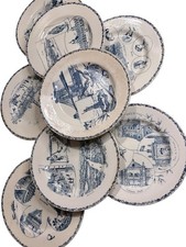 Assiette terre de fer Luneville Villes Du Monde