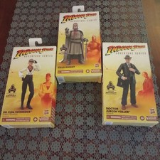 INDIANA JONES Collector - 3 figurines. NEUF dans boite scellées.