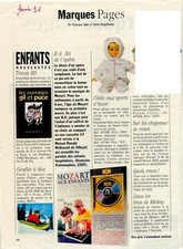 T 15 BIS  PATRON POUPEE" CECILE  MODES ET TRAVAUX"" FEVRIER 1991