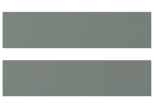 Façade de tiroir IKEA BODARP, gris-vert, 40x10 cm, 15,7"x3,9", NEUF