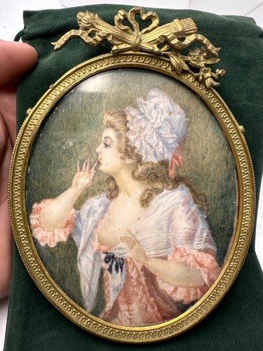 Ancienne miniature érotique