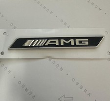 1 Logo AMG Mercedes chrome