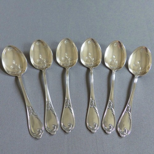 Cuillères glace argent - cuillères,