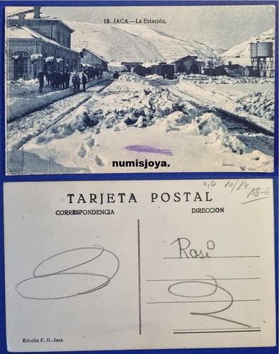 Carte postale jaca huesca - postale,