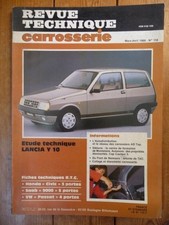Y10 Revue Technique Carrosserie Lancia Etat - Bon Etat Occasion