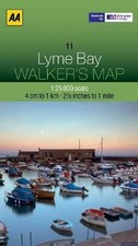 AA Publishing Lyme Bay (Map)