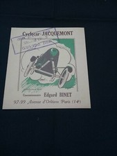 ANCIEN CARTON  PUBLICITAIRE 