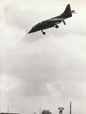 APPONTAGE ANGLAIS PORTE AVION à REACTION  AVIATION AERONAUTIQUE 24 x 18 cm