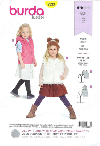 Burda b9333 patron couture - burda,