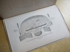 SOLUTION DES PROBLEMES DE LA NAVIGATION DANS L' AIR DIRIGEABLE AEROPLANES 1864