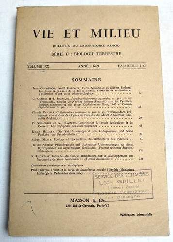 Vie milieu laboratoire - vie,