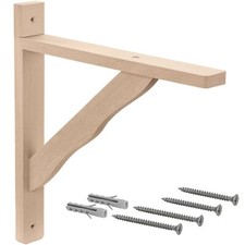 Support D'Étagère En Bois