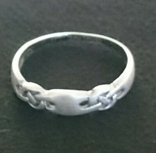 Bague Argent Nœud Celtique