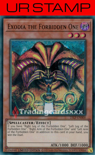 Exodia the forbidden - yu-gi-oh!,