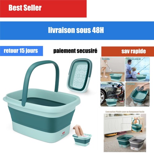Bain pieds pliable - de,