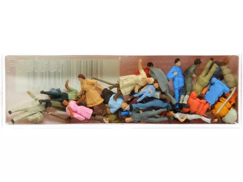Preiser 24x promeneurs - 24x,