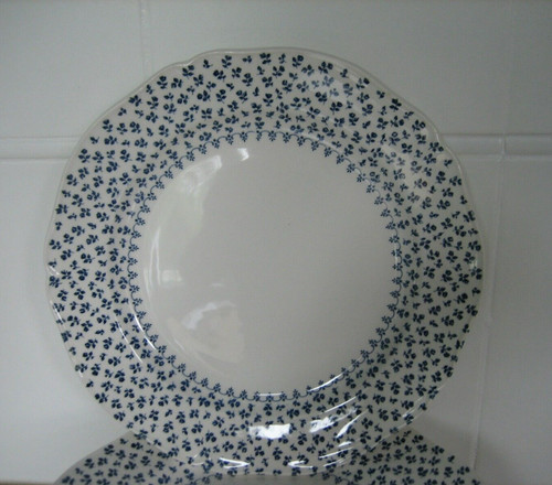 Assiettes plates faience - 9,