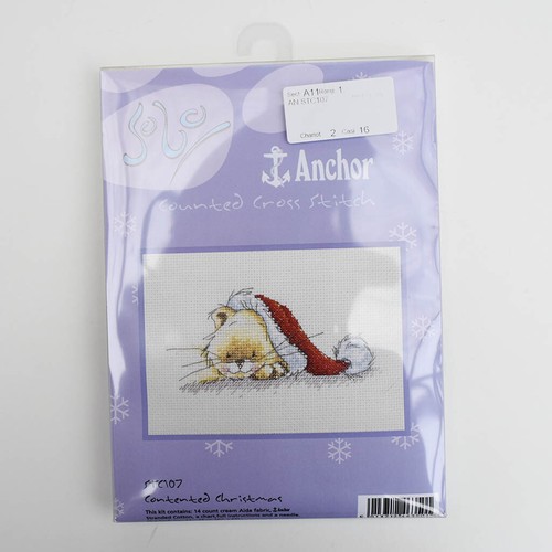 Kit canevas chat - , broderie