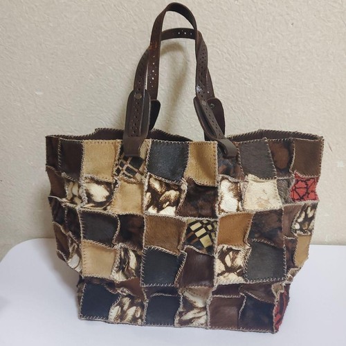 Sac fourre tout - patchwork, en