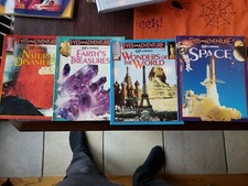 Lot 4 ~ Eyes on Adventure Exploring Kids Summer Reading Books Science Horse Sea