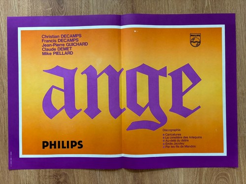 Affiche concert ange poster - affiche,