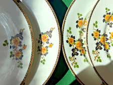 ART DECO (1924) Porcelaine de Limoges Legrand 10 Assiettes Dessert