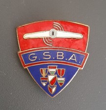 Insigne GSBA A.506 Groupe Sécurité Base Armée de l'Air FFA Allemagne ORIGINAL