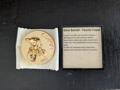 Médaille fausto coppi gino - médaille,