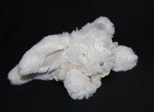 Peluche lapin blanc - doudou, et