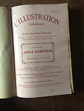 REVUE L ILLUSTRATION THEATRALE relie 51 a 64 1907  14 numeros