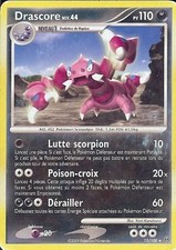 Carte pokemon drascore - carte,