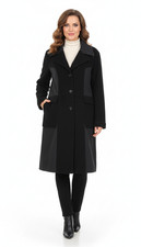 Manteau Femme Hiver Laine ETAM T. 44 (80% Laine) Élégant Confort TBE