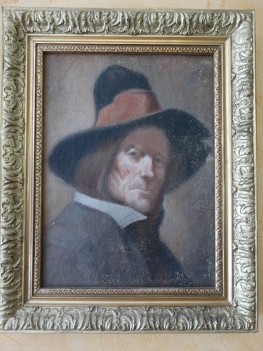 Tableau ancien homme au - ancien", l'homme