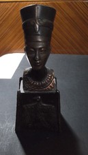 Statue buste en bronze tête