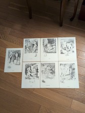 7 RARES LITHOGRAPHIES -A