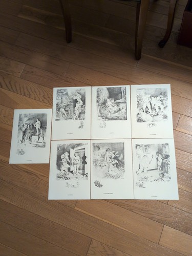 Rares lithographies a - 7, -a
