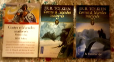 lot  3 J R R TOLKIEN Contes et légendes inachevés 1 2 3 premier âge, second âge.
