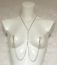Collier chaînes de mamelon