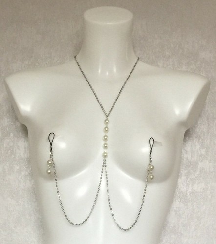 Collier chaînes mamelon - collier, de