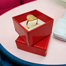 Bague plaqué or MATY