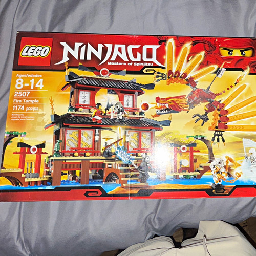 Lego ninjago fire temple - ninjago, 2507