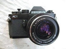 Revueflex AC1 + Revuenon Macro 24 mm f 4 : parfait état. App. photo argentique 