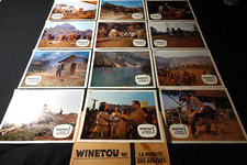 WINNETOU La Révolte des Indiens  lex barker  jeu 24 photos lobby cards  1964