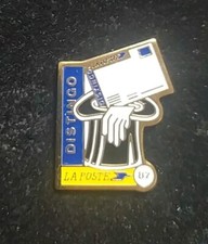 RARE PINS LA POSTE DISTINGO CHAPEAU MAGIE MAGICIEN