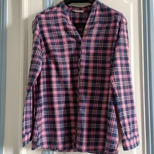 CHEMISE CHEMISIER A CARREAUX GEMO GRANDE TAILLE T 44 / 46 TBE COTON