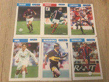 💥Cantona, Maradona, Zidane, Platini + 460 ROOKIE CARDS ONZE Football non Panini